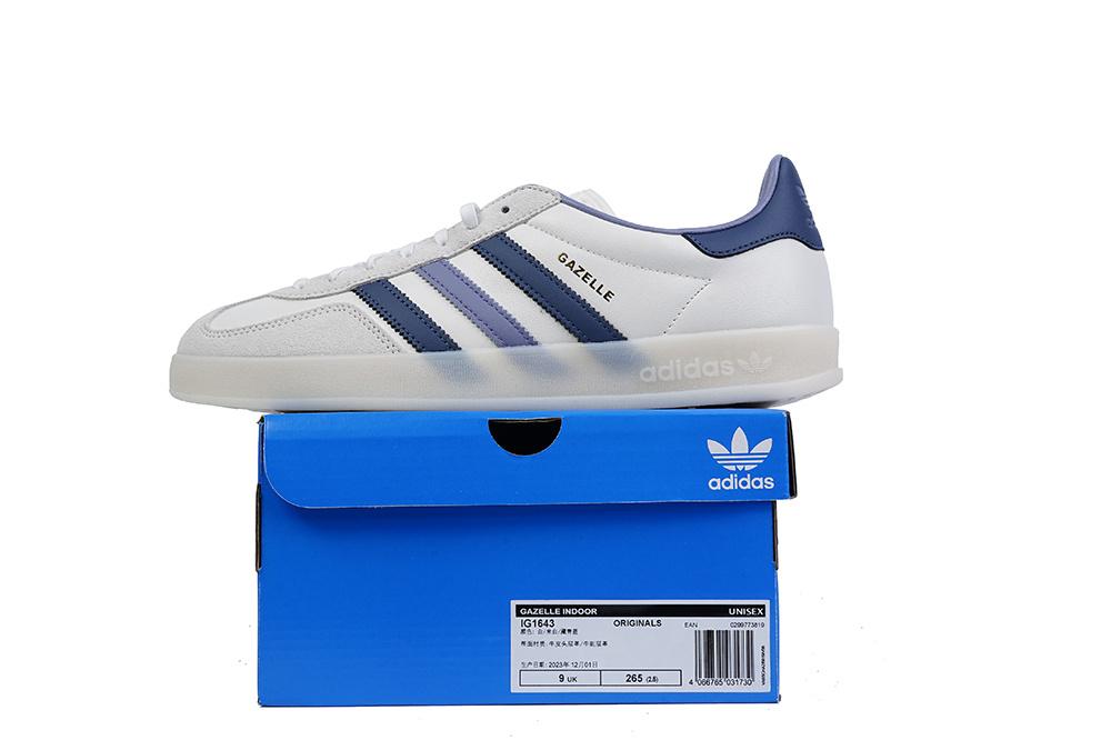 PK GOD Adidas Gazelle Indoor White RETAIL MATERIALS READY TO SHIP